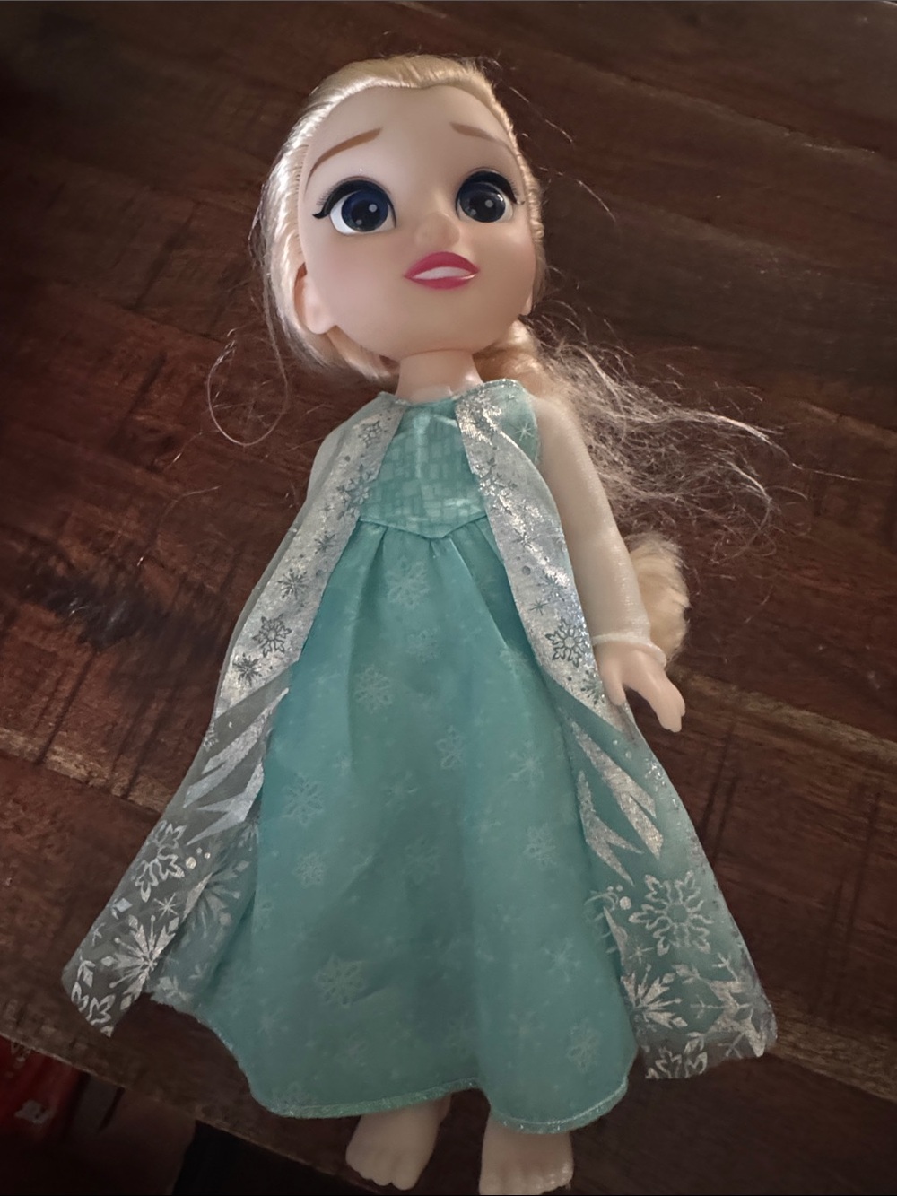Disney Elsa Doll in Aqua Blue- Gown